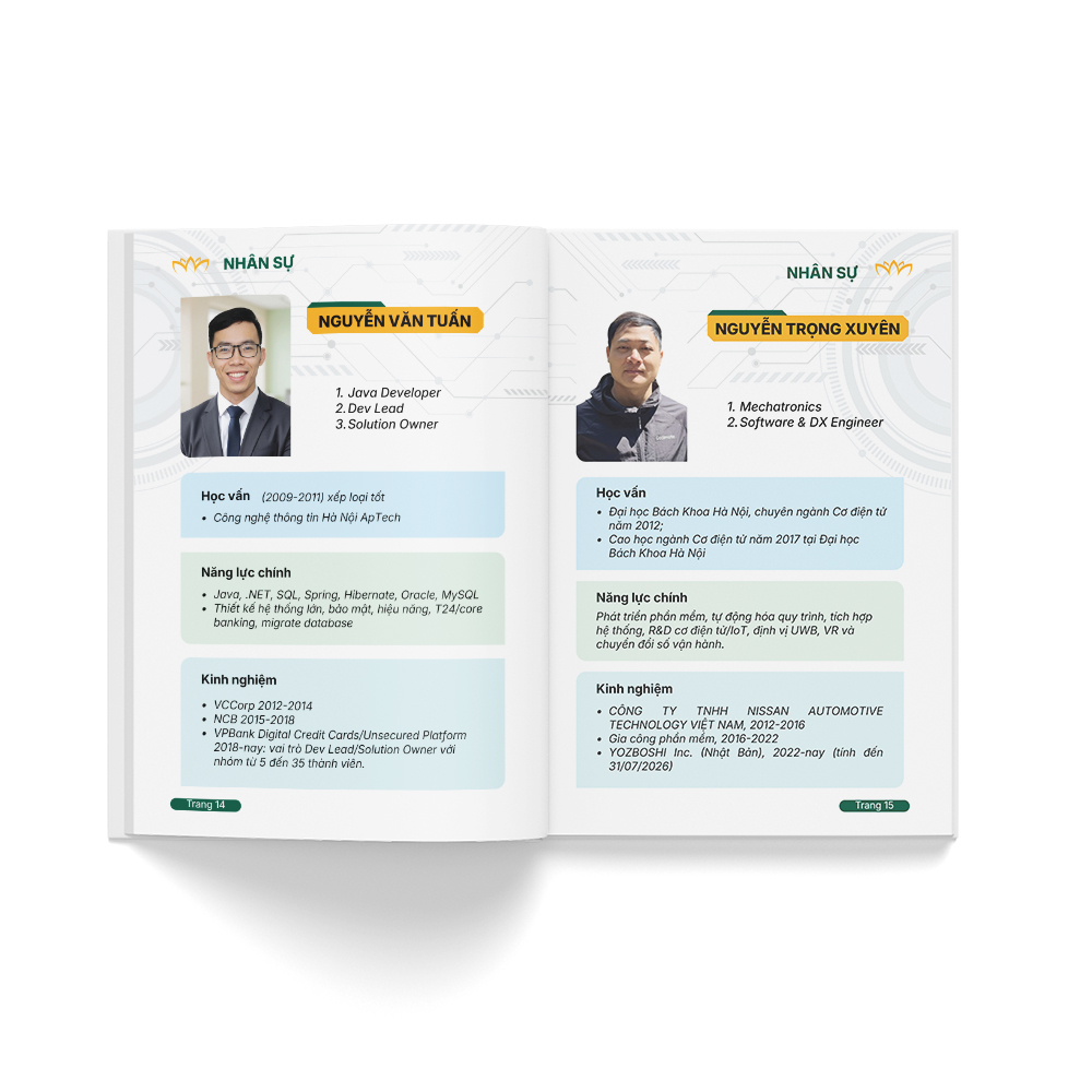 Thiết kế hồ sơ năng lực doanh nghiệp công nghệ thông tin - Ảnh 4