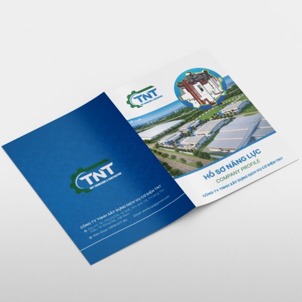 Thiết kế profile doanh nghiệp cơ điện