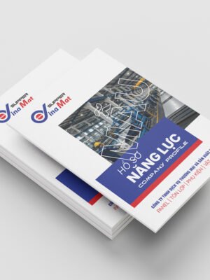 Thiết kế hồ sơ năng lực doanh nghiệp sản xuất tôn lợp, panel vách