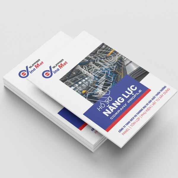 Thiết kế hồ sơ năng lực doanh nghiệp sản xuất tôn lợp, panel vách