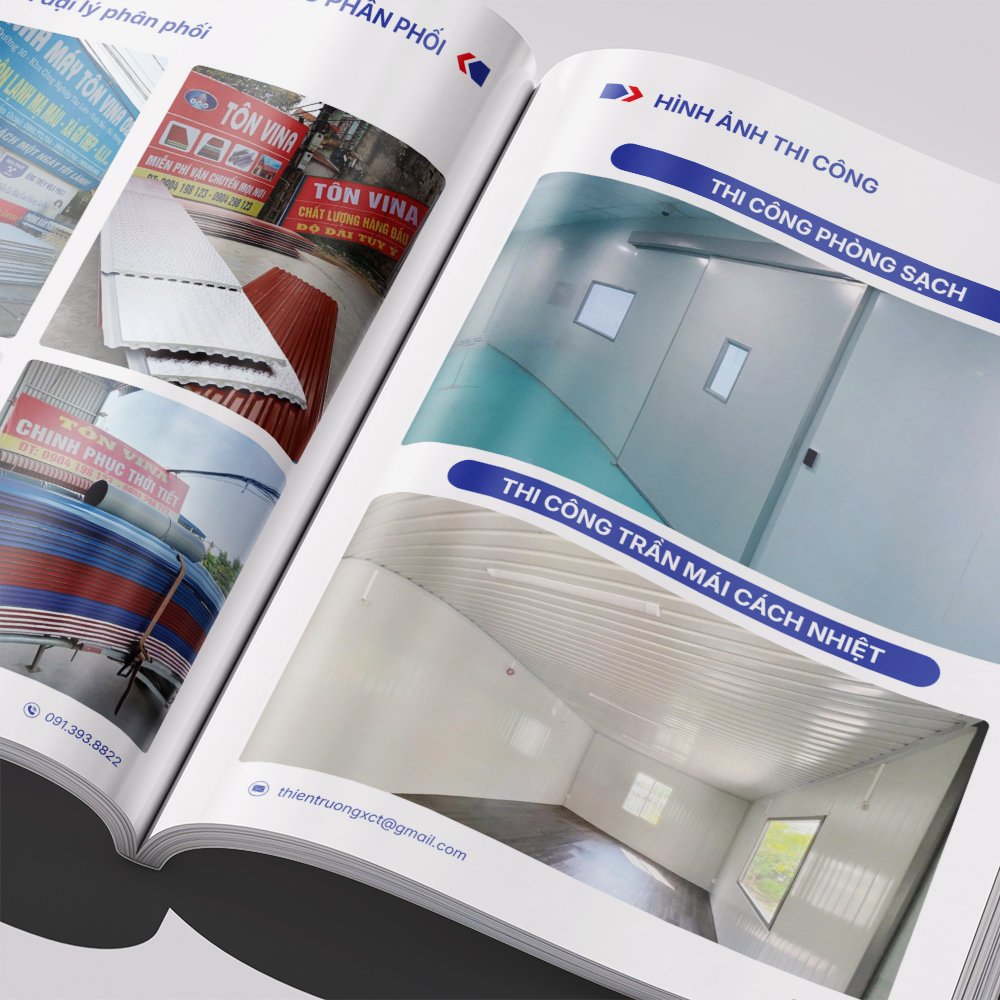 Thiết kế hồ sơ năng lực doanh nghiệp sản xuất tôn lợp, panel vách - Ảnh 3